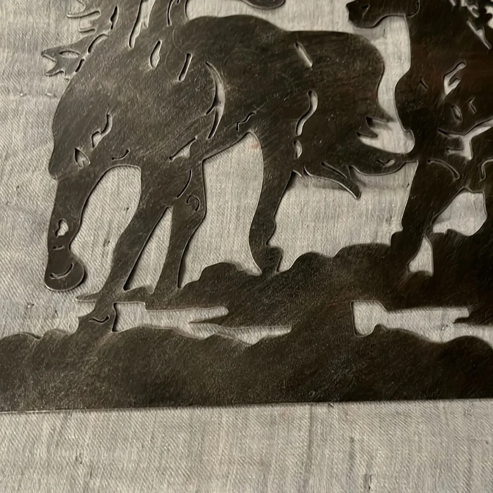 Metal Cut-out Horses - Picture 5 of 10